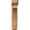 Ekena Millwork Imperial Craftsman Rough Sawn Bracket w/ Offset Brace, Western Red Cedar, 6"W x 22"D x 30"H BKT0604X22X30IMP04RWR - alternate 2